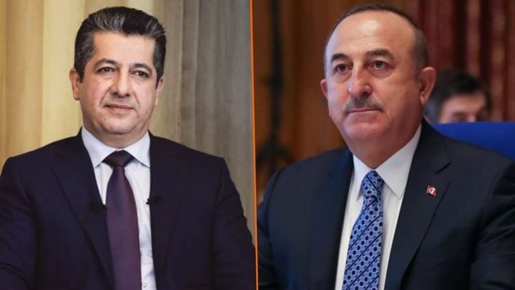 Çavuşoğlu’ndan Başbakan Barzani’ye Newroz mesajı