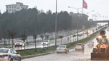 Deprem bölgesi için kuvvetli yağış uyarısı
