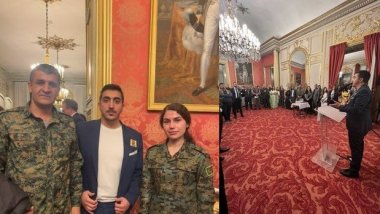 Fransa Senatosu'nda da Newroz resepsiyonu