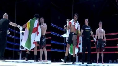 Uluslararası Mix Fight Turnuvası’nda Kürt boksör, Gürcistan şampiyonu oldu