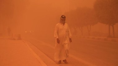 Irak’ta kum fırtınası