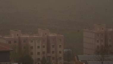 Deprem bölgesine toz taşınımı ve kuvvetli lodos uyarısı