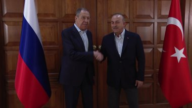 Çavuşoğlu, Sergey Lavrov ile bir araya geldi