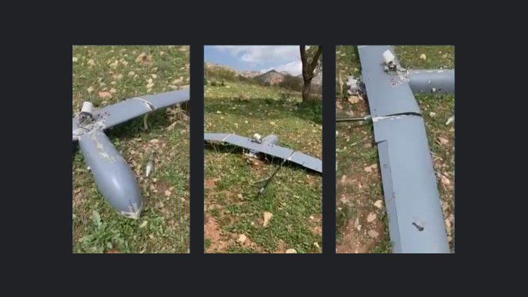 Duhok’ta bomba yüklü drone düştü!