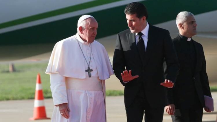 Başkan Neçirvan Barzani, Roma'da