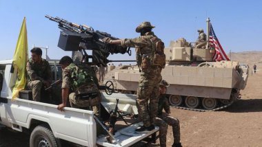 Deyrezzor'da 'DSG-ABD' ortak devriyesi gerçekleşti