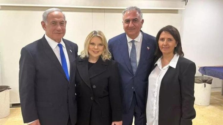 Netanyahu, İran'ın devrik şahının oğlu Rıza Pehlevi ile görüştü