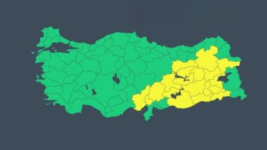 Diyarbakır, Batman dahil 20 ile ‘sarı’ uyarı