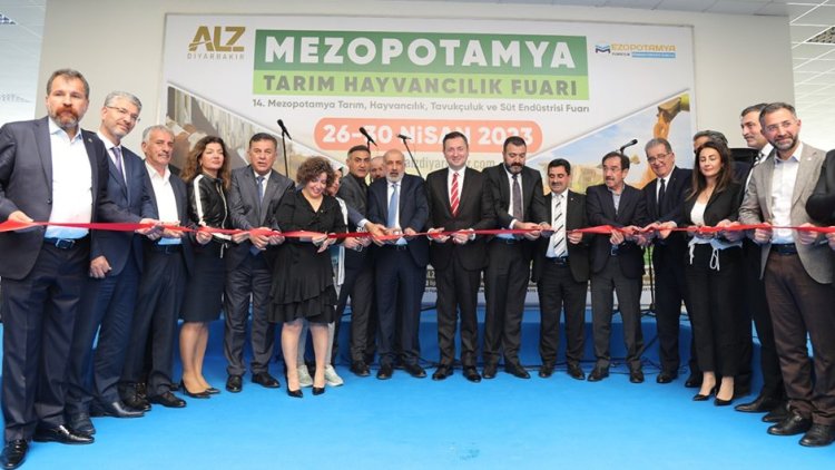 Diyarbakır’da 14’üncü Mezopotamya Tarım ve Hayvancılık Fuarı başladı