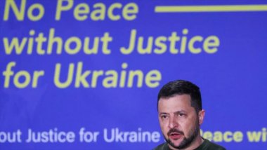 Zelenskiy Lahey'de konuştu: Putin adaletin tüm gücünü hissetmeli