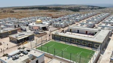 Afrin'de ithal Araplar için yeni bir yerleşim yeri yapıldı