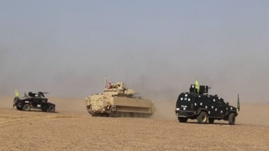 Uluslararası Koalisyon ve DSG'den ortak askeri tatbikat 