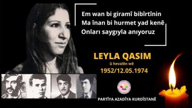 PAK: Leyla Qasim’ı ve Arkadaşlarını Saygıyla Anıyoruz