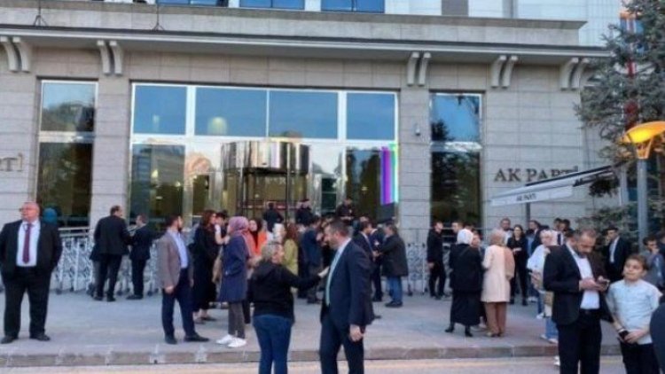 AK Parti Genel Merkezi'nde bomba araması