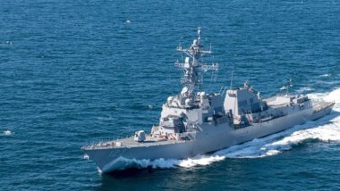 ABD savaş gemisi Güney Kıbrıs'a demirledi: Türkiye Dışişlerinden tepki