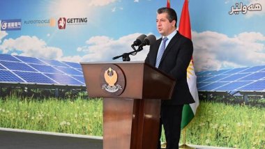 Erbil'de ilk güneş enerjisi santralinin temeli atıldı