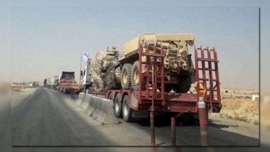 Uluslararası Koalisyon'dan Haseke'deki üslerine askeri sevkiyat