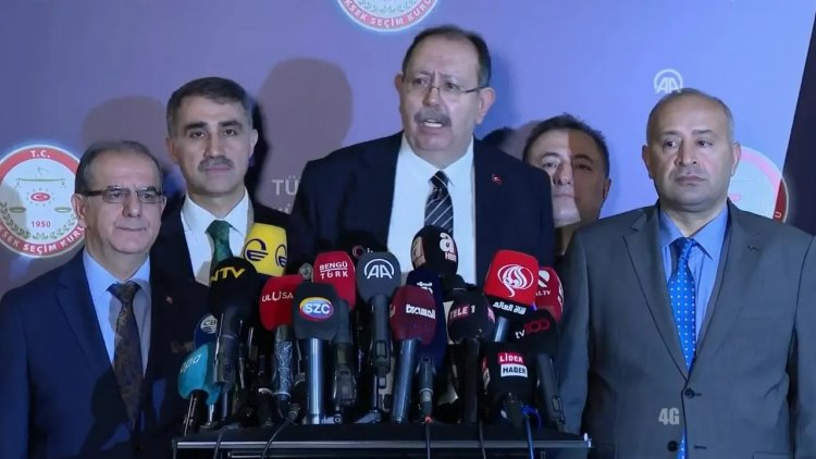 YSK açıkladı: Erdoğan önde