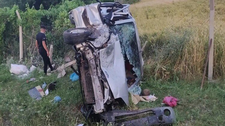 Diyarbakır’da kaza: 1 kişi hayatını kaybetti, 7 yaralı