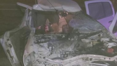 Adıyaman'da TIR ile otomobil çarpıştı: 1 ölü, 1 yaralı