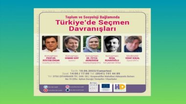 Diyarbakır’da İBV tarafından 'Türkiye'de Seçmen Davranışları' paneli düzenlenecek 