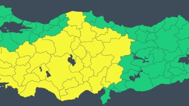 Meteoroloji’den 32 il için sarı kodlu uyarı