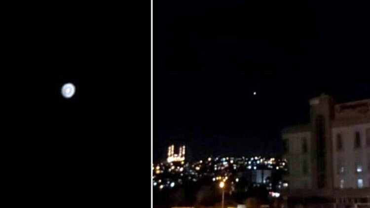 Maraş'ta tanımlanamayan cisim görüntülendi
