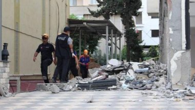 Maraş'ta ağır hasarlı binadaki asansörün düşmesi sonucu bir kişi öldü