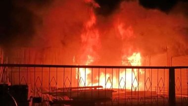 Van’da sanayi sitesinde yangın!