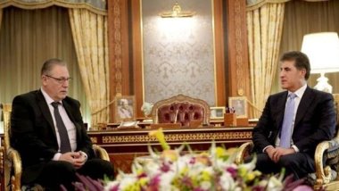 Neçirvan Barzani BM heyetini kabul etti