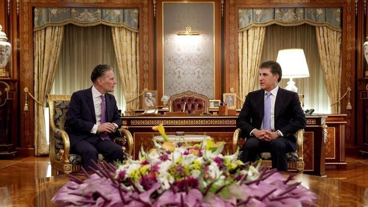 Neçirvan Barzani, yeni atanan Hollanda Büyükelçisini kabul etti