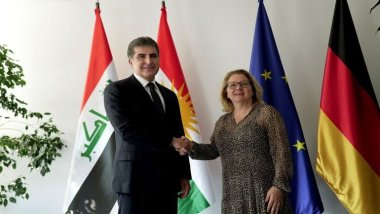 Neçirvan Barzani, Almanya temasları kapsamında Bakan Schulze ile görüştü