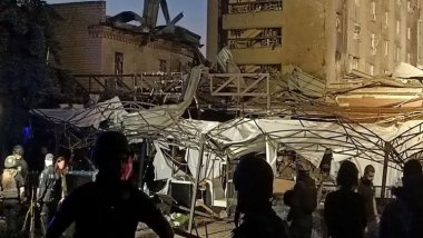 Ukrayna: Rus füzesinin Lviv'de bir apartmana isabet etmesi sonucu 4 kişi öldü