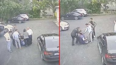 Kars: Kaymakamın gözü önünde koruması gazeteciyi darp etti