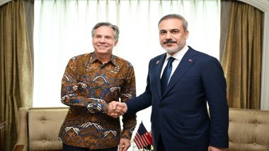 Fidan, ABD'li mevkidaşı Blinken ile görüştü