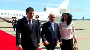 Neçirvan Barzani Azerbaycan'da