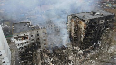 Rusya, Ukrayna'yı İHA ve füzelerle vurdu