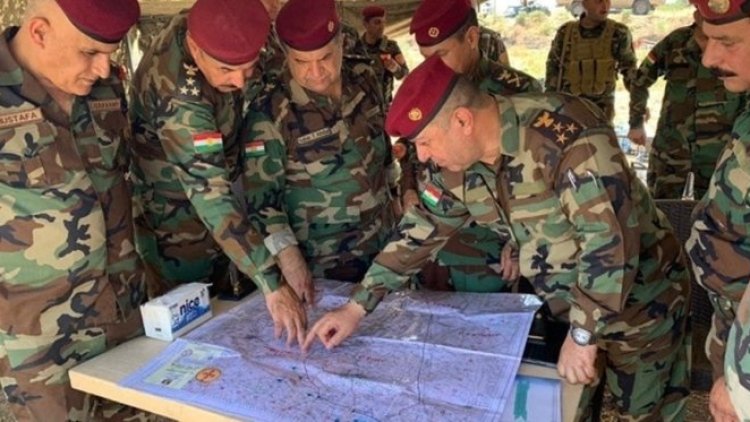 Peşmerge Güçleri ile Irak Ordusu'ndan ortak operasyon