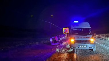Maraş’ta hasta taşıyan ambulans devrildi: 5 kişi yaralandı