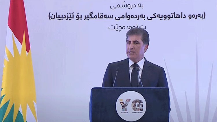 Neçirvan Barzani: Bizim açımızdan Şengal’de soykırım ve felaket son bulmamıştır