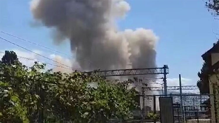Kocaeli'nin Derince ilçesinde patlama
