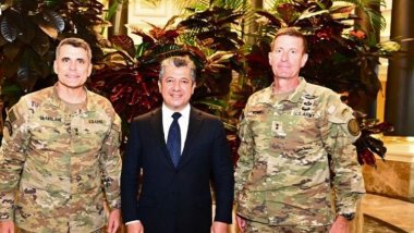Başbakan Barzani, Uluslararası Koalisyon komutanlarıyla görüştü