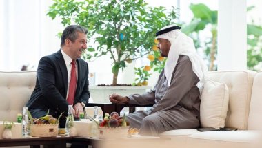 Başbakan Barzani, BAE Devlet Başkanı Al Nahyan ile bir araya geldi