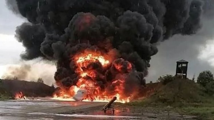 Ukrayna, Rus bombardıman uçağını vurdu