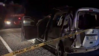 Urfa'da trafik kazası: 1 ölü 3 yaralı