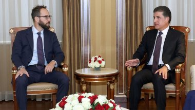 Neçirvan Barzani, ABD’nin yeni Erbil Başkonsolosu Mark Straw’u kabul etti