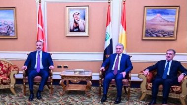 Türkiye Dışişleri Bakanı Fidan Erbil’de