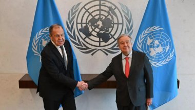 Lavrov ile BM Genel Sekreteri Guterres Tahıl Anlaşması'nı görüştü