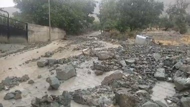 Erzincan'da sağanak sonrası sel