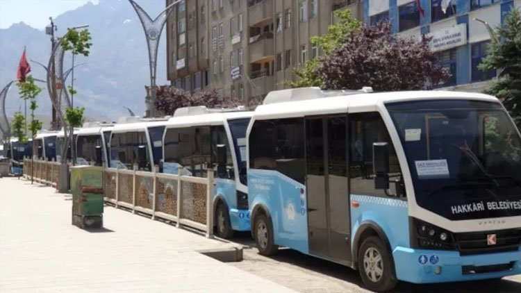 Hakkari'de toplu ulaşıma zam